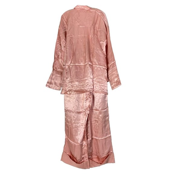 Sleeper Womens Pajama Set Top With Pants One Size Blush Pink - Picture 2 of 16